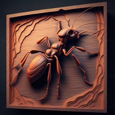 3D model Ochetomyrmex (STL)